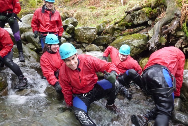 Ghyll Scrambling