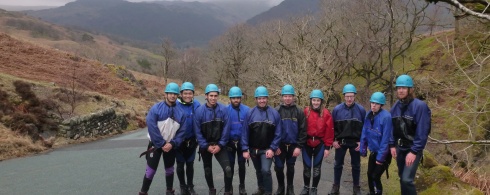 Ghyll Scrambling in The Lake District