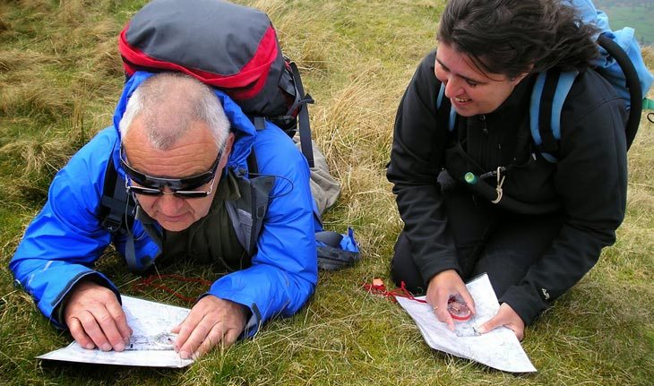 Navigation skills training in the Lake District